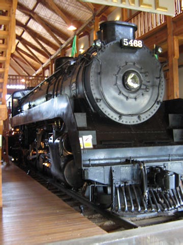 Het spoorweg museum in Revelstoke